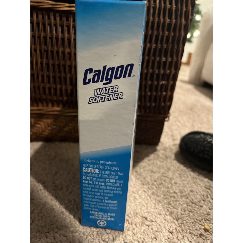 Vintage Calgon Water Softener Powder 2 LB (40 Oz) Discontinued Open Box - Picture 4 of 5